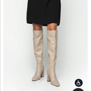 Oak+Fort Tall Heel Boots - Brand New!!